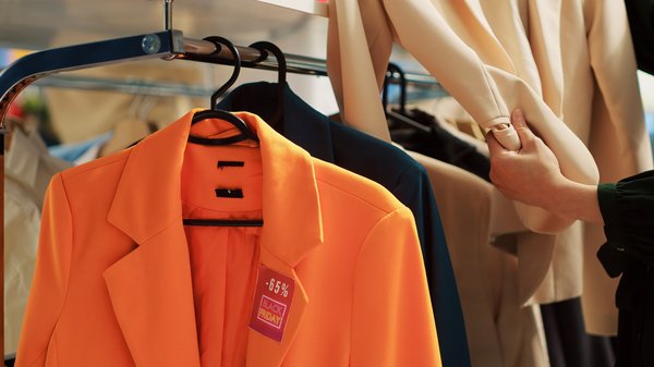 Étiquettes soldes -10% rouge et blanc : boostez vos ventes !